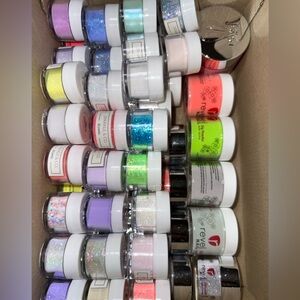 Assorted Glitter dip Powder!